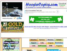 Tablet Screenshot of hoosiertopics.com